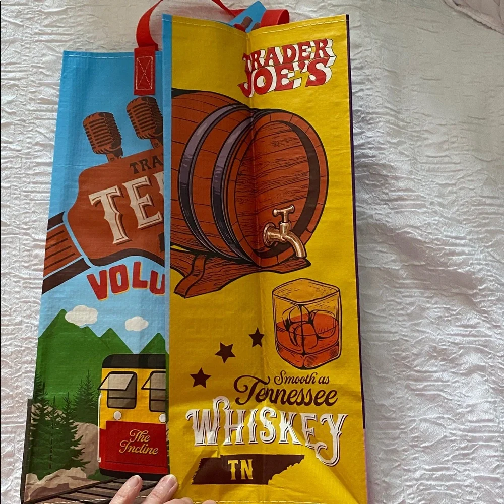 Trader Joe's Tennessee Volunteer State Reuseable Shopping Bag-  NWT - Picture 3 of 6